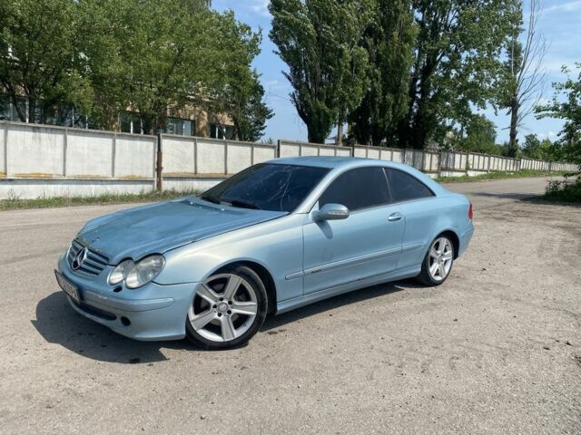 Синий Мерседес CLK-Class, объемом двигателя 2.6 л и пробегом 3 тыс. км за 4000 $, фото 1 на Automoto.ua