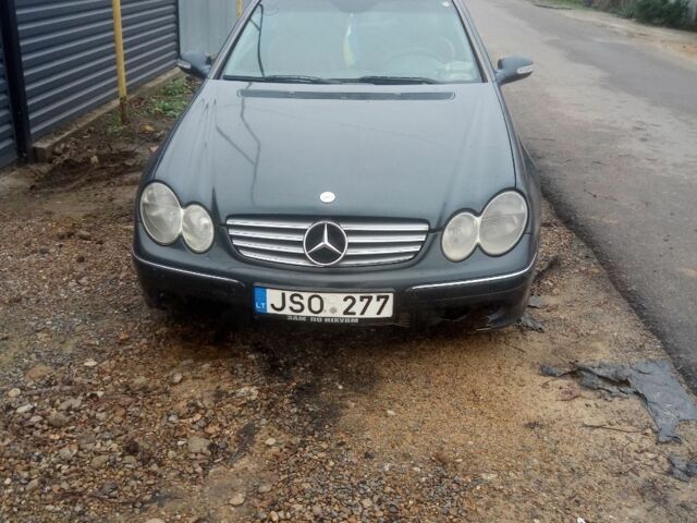 Синій Мерседес CLK-Class, об'ємом двигуна 2.7 л та пробігом 365 тис. км за 2500 $, фото 1 на Automoto.ua