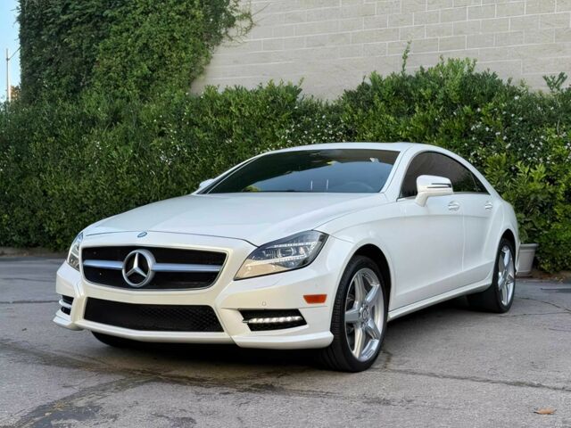 Белый Мерседес CLS серия, объемом двигателя 4.7 л и пробегом 152 тыс. км за 5500 $, фото 1 на Automoto.ua