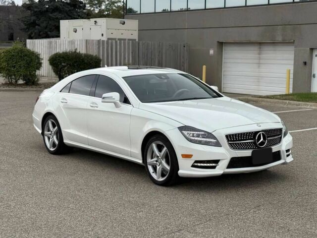 Белый Мерседес CLS серия, объемом двигателя 4.6 л и пробегом 125 тыс. км за 14677 $, фото 1 на Automoto.ua