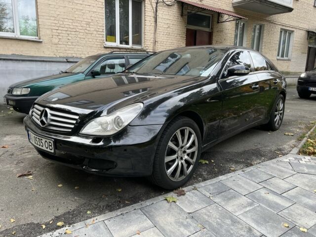 Черный Мерседес CLS серия, объемом двигателя 3.5 л и пробегом 200 тыс. км за 7300 $, фото 1 на Automoto.ua