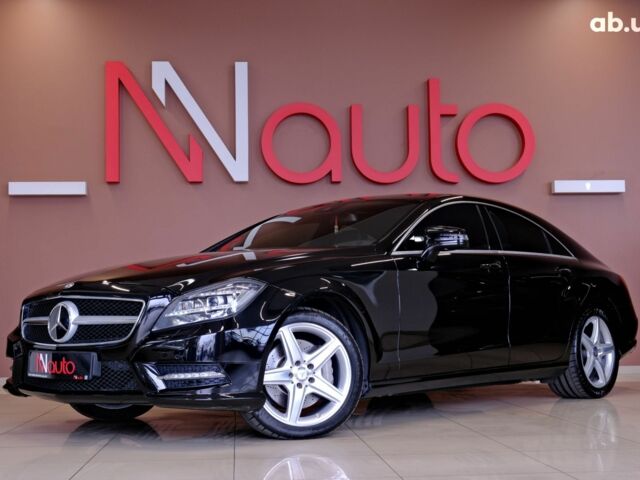 Черный Мерседес CLS серия, объемом двигателя 3 л и пробегом 128 тыс. км за 29400 $, фото 1 на Automoto.ua