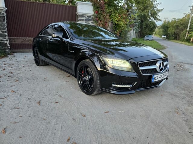 Черный Мерседес CLS серия, объемом двигателя 4.7 л и пробегом 208 тыс. км за 20000 $, фото 1 на Automoto.ua