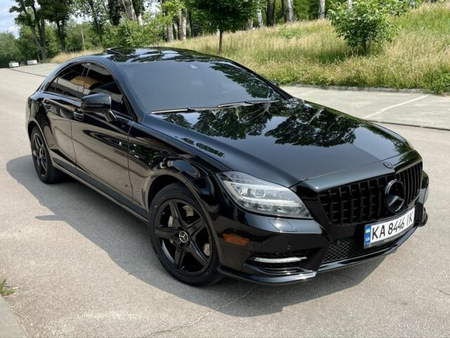 Черный Мерседес CLS серия, объемом двигателя 4.7 л и пробегом 192 тыс. км за 19500 $, фото 1 на Automoto.ua
