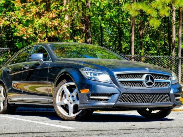 Синий Мерседес CLS серия, объемом двигателя 4.7 л и пробегом 87 тыс. км за 17900 $, фото 1 на Automoto.ua