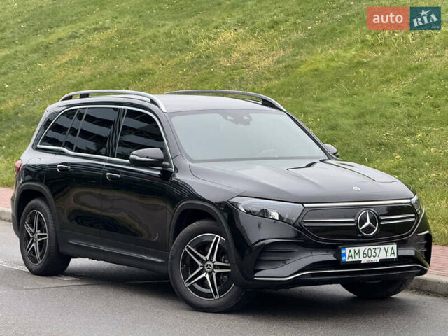 Черный Мерседес EQB, объемом двигателя 0 л и пробегом 53 тыс. км за 33900 $, фото 1 на Automoto.ua