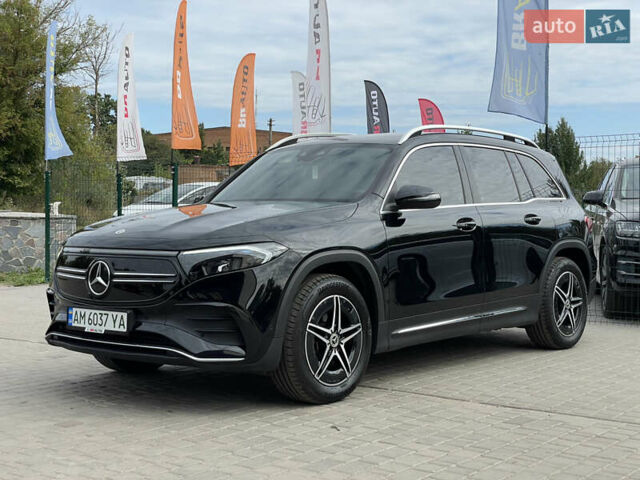 Черный Мерседес EQB, объемом двигателя 0 л и пробегом 52 тыс. км за 33499 $, фото 1 на Automoto.ua