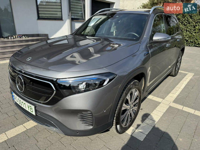 Сірий Мерседес EQB, об'ємом двигуна 0 л та пробігом 37 тис. км за 35141 $, фото 1 на Automoto.ua