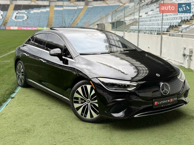 Черный Мерседес EQE, объемом двигателя 0 л и пробегом 28 тыс. км за 45900 $, фото 1 на Automoto.ua