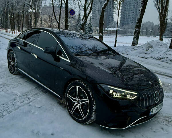 Черный Мерседес EQE, объемом двигателя 0 л и пробегом 30 тыс. км за 73000 $, фото 1 на Automoto.ua