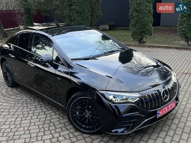 Черный Мерседес EQE, объемом двигателя 0 л и пробегом 95 тыс. км за 55000 $, фото 1 на Automoto.ua