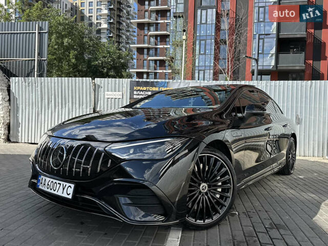 Черный Мерседес EQE, объемом двигателя 0 л и пробегом 27 тыс. км за 48990 $, фото 1 на Automoto.ua