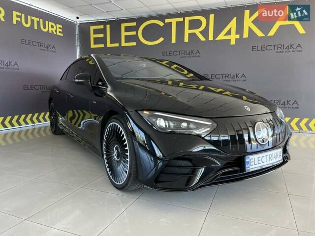 Черный Мерседес EQE, объемом двигателя 0 л и пробегом 14 тыс. км за 72000 $, фото 1 на Automoto.ua