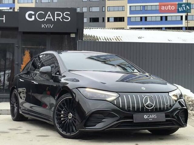 Чорний Мерседес EQE, об'ємом двигуна 0 л та пробігом 35 тис. км за 46500 $, фото 1 на Automoto.ua