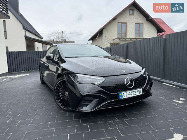 Чорний Мерседес EQE, об'ємом двигуна 0 л та пробігом 8 тис. км за 50999 $, фото 1 на Automoto.ua