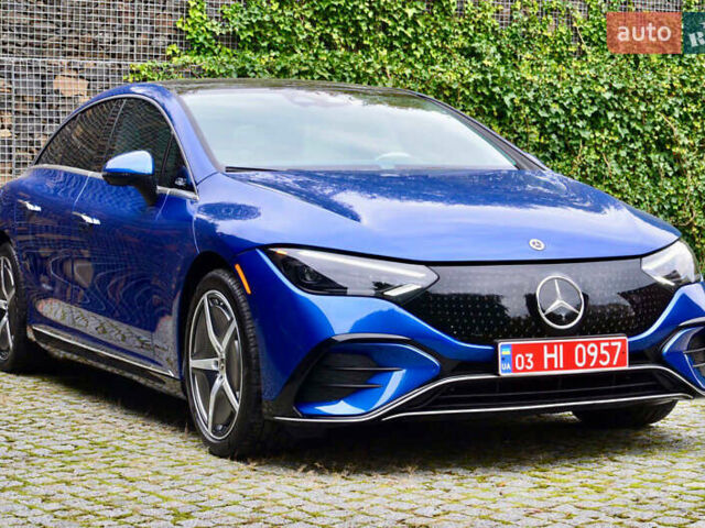 Мерседес EQE 2022 в Ковель на Automoto.ua Синий Мерседес EQE, объемом двигателя 0 л и пробегом 16 тыс. км за 43900 $, фото 1 на Automoto.ua