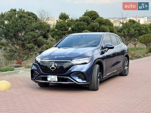 Синий Мерседес EQE, объемом двигателя 0 л и пробегом 48 тыс. км за 51500 $, фото 1 на Automoto.ua