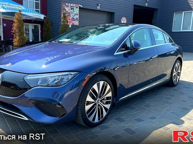 Синий Мерседес EQE, объемом двигателя 0.22 л и пробегом 5 тыс. км за 47000 $, фото 1 на Automoto.ua