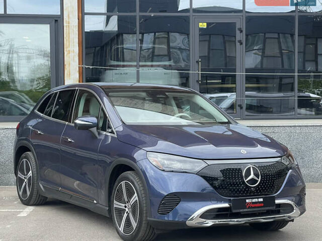 Синий Мерседес EQE SUV, объемом двигателя 0 л и пробегом 6 тыс. км за 59000 $, фото 1 на Automoto.ua