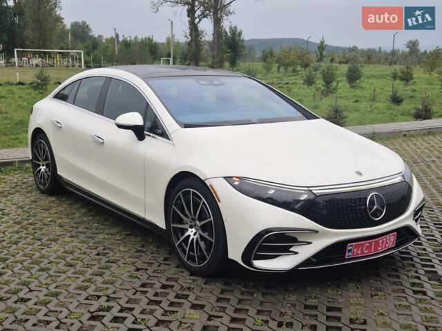 Белый Мерседес EQS, объемом двигателя 0 л и пробегом 42 тыс. км за 44900 $, фото 1 на Automoto.ua