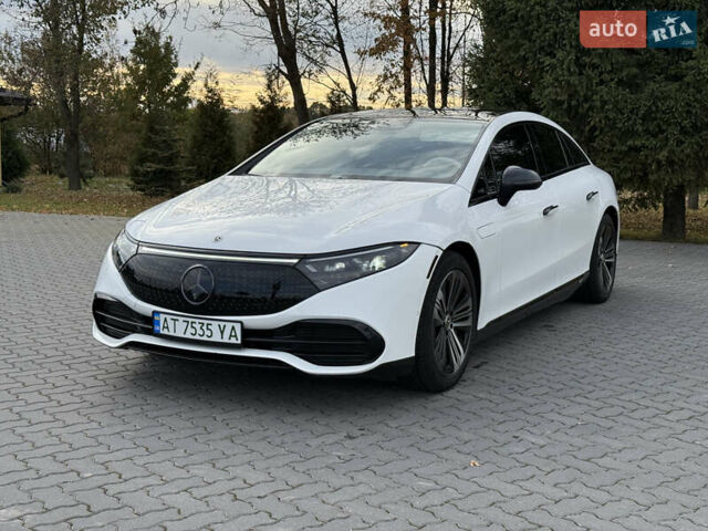 Белый Мерседес EQS, объемом двигателя 0 л и пробегом 72 тыс. км за 46700 $, фото 1 на Automoto.ua