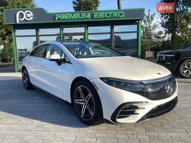 Белый Мерседес EQS, объемом двигателя 0 л и пробегом 15 тыс. км за 69900 $, фото 1 на Automoto.ua