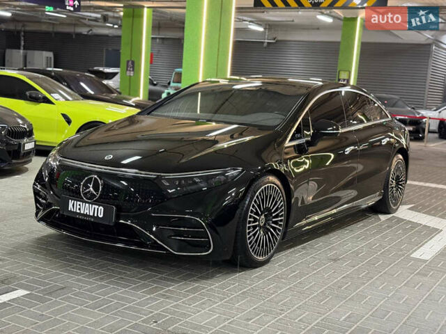 Черный Мерседес EQS, объемом двигателя 0 л и пробегом 55 тыс. км за 57000 $, фото 1 на Automoto.ua