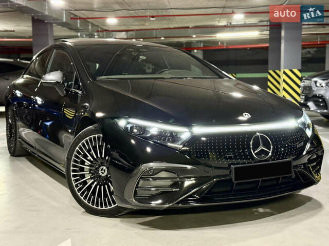 Черный Мерседес EQS, объемом двигателя 0 л и пробегом 49 тыс. км за 75500 $, фото 1 на Automoto.ua
