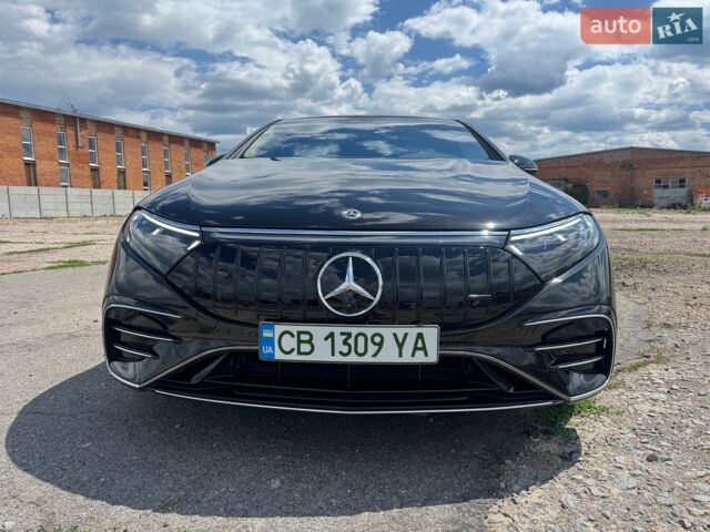 Черный Мерседес EQS, объемом двигателя 0 л и пробегом 31 тыс. км за 88000 $, фото 1 на Automoto.ua