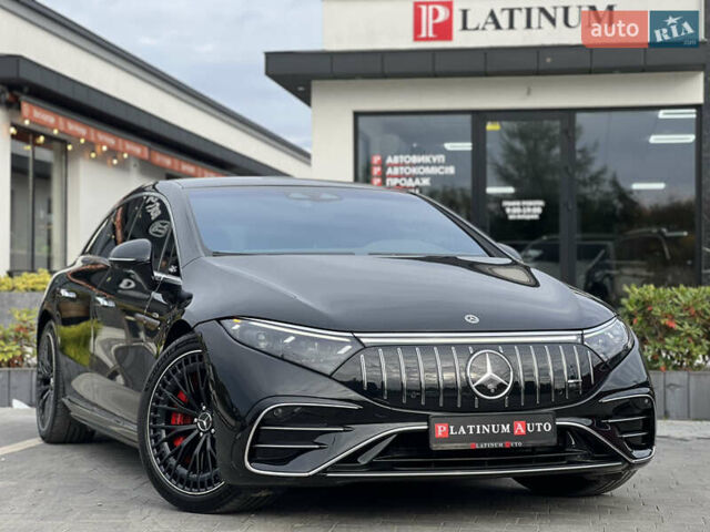 Черный Мерседес EQS, объемом двигателя 0 л и пробегом 24 тыс. км за 78700 $, фото 1 на Automoto.ua
