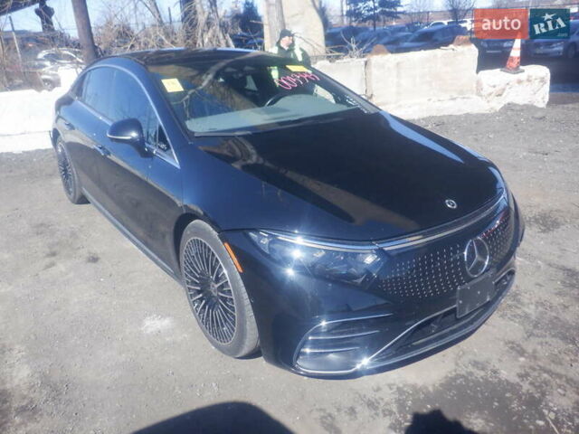 Чорний Мерседес EQS, об'ємом двигуна 0 л та пробігом 95 тис. км за 56800 $, фото 1 на Automoto.ua