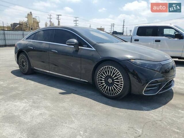 Черный Мерседес EQS, объемом двигателя 0 л и пробегом 28 тыс. км за 34669 $, фото 1 на Automoto.ua