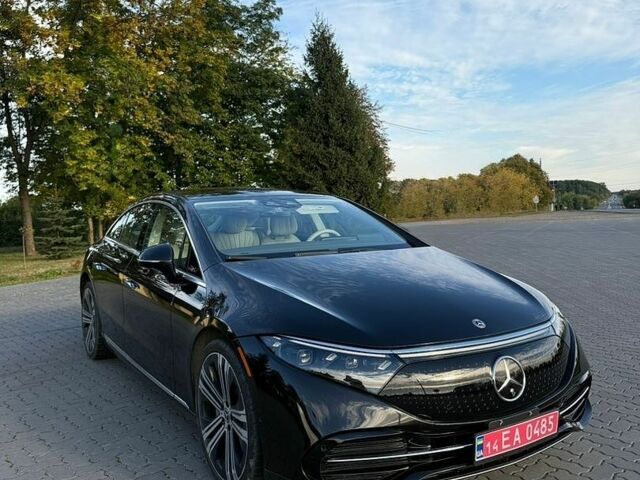 Черный Мерседес EQS, объемом двигателя 0 л и пробегом 40 тыс. км за 42500 $, фото 1 на Automoto.ua