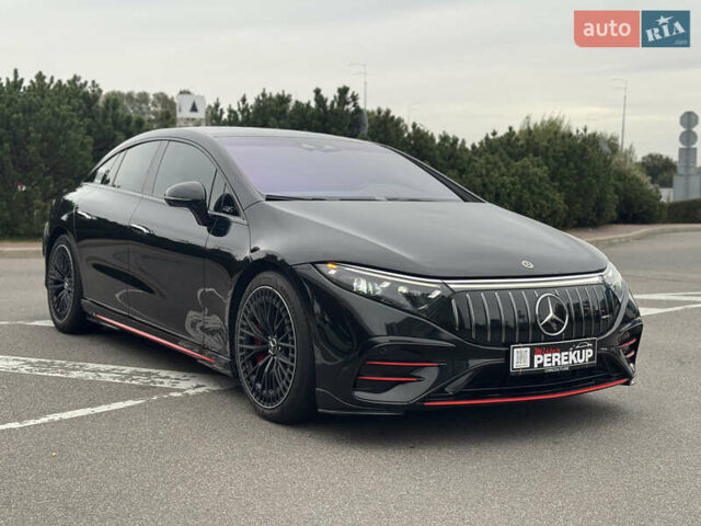 Черный Мерседес EQS, объемом двигателя 0 л и пробегом 36 тыс. км за 77000 $, фото 1 на Automoto.ua