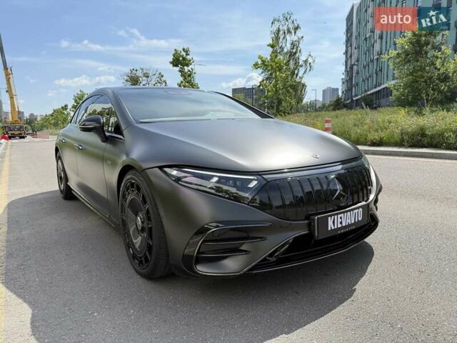 Черный Мерседес EQS, объемом двигателя 0 л и пробегом 47 тыс. км за 77000 $, фото 1 на Automoto.ua