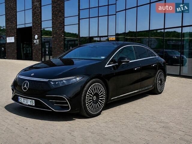 Черный Мерседес EQS, объемом двигателя 0 л и пробегом 33 тыс. км за 47000 $, фото 1 на Automoto.ua