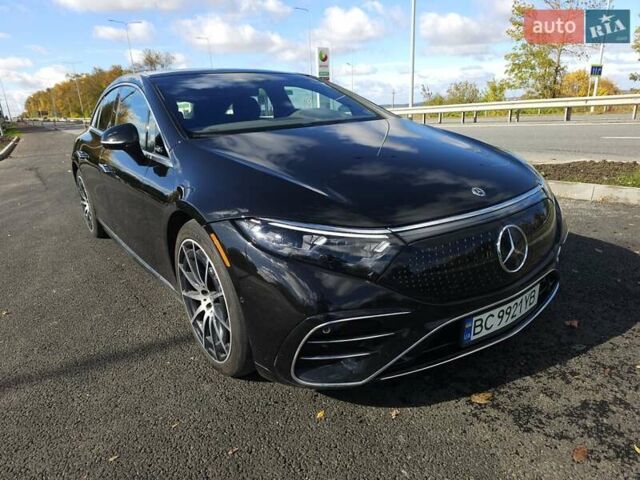 Черный Мерседес EQS, объемом двигателя 0 л и пробегом 52 тыс. км за 79000 $, фото 1 на Automoto.ua
