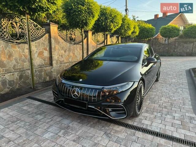 Черный Мерседес EQS, объемом двигателя 0 л и пробегом 37 тыс. км за 95000 $, фото 1 на Automoto.ua