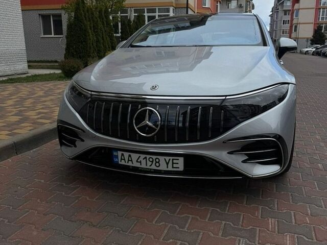 Сірий Мерседес EQS, об'ємом двигуна 0 л та пробігом 57 тис. км за 55800 $, фото 1 на Automoto.ua