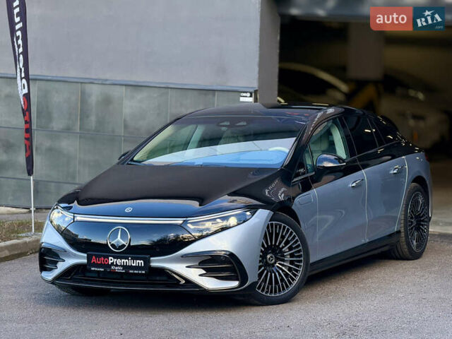 Серый Мерседес EQS, объемом двигателя 0 л и пробегом 17 тыс. км за 100000 $, фото 1 на Automoto.ua