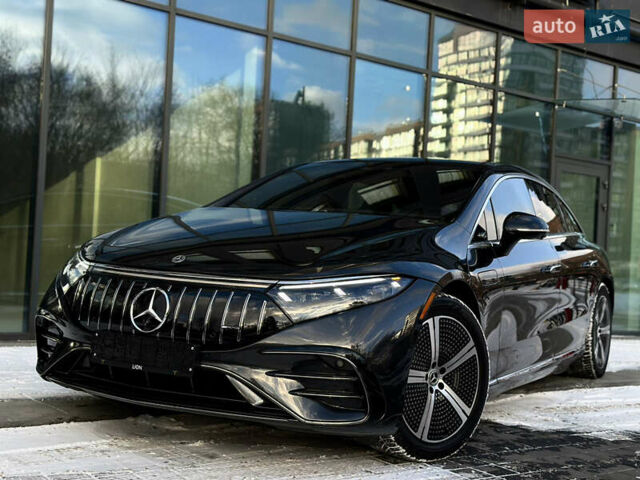 Серый Мерседес EQS, объемом двигателя 0 л и пробегом 10 тыс. км за 54000 $, фото 1 на Automoto.ua