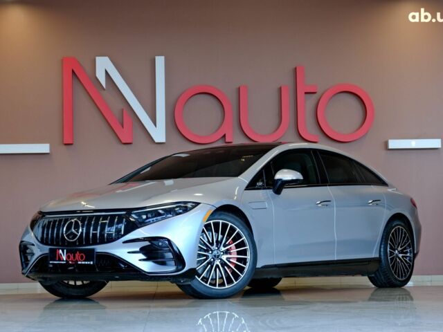 Серый Мерседес EQS, объемом двигателя 0 л и пробегом 28 тыс. км за 47900 $, фото 1 на Automoto.ua