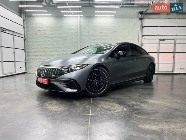 Серый Мерседес EQS, объемом двигателя 0 л и пробегом 80 тыс. км за 76000 $, фото 1 на Automoto.ua