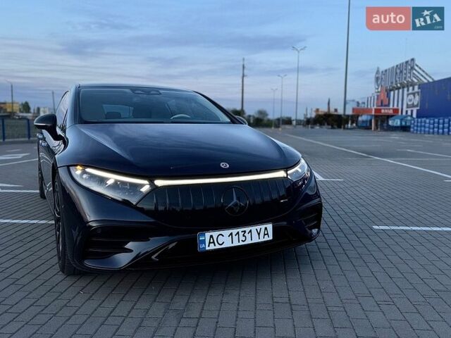 Синий Мерседес EQS, объемом двигателя 0 л и пробегом 158 тыс. км за 39999 $, фото 1 на Automoto.ua