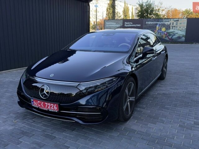 Синій Мерседес EQS, об'ємом двигуна 0 л та пробігом 37 тис. км за 47000 $, фото 1 на Automoto.ua