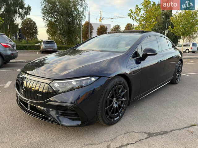 Синій Мерседес EQS, об'ємом двигуна 0 л та пробігом 153 тис. км за 49999 $, фото 1 на Automoto.ua