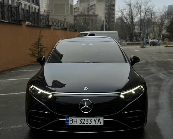 Синій Мерседес EQS, об'ємом двигуна 0 л та пробігом 45 тис. км за 54500 $, фото 1 на Automoto.ua