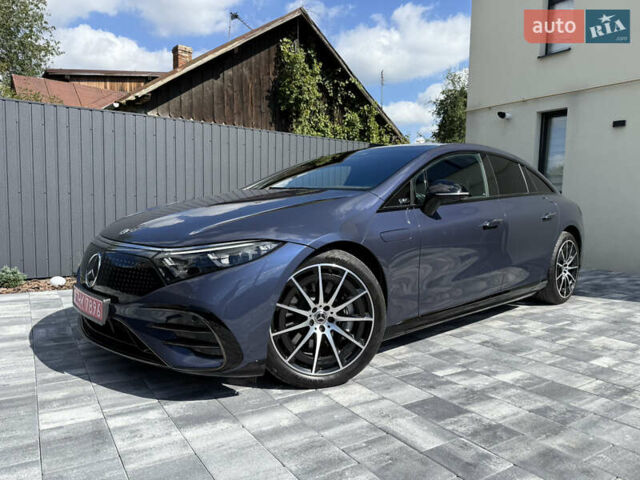 Синій Мерседес EQS, об'ємом двигуна 0 л та пробігом 40 тис. км за 64999 $, фото 1 на Automoto.ua