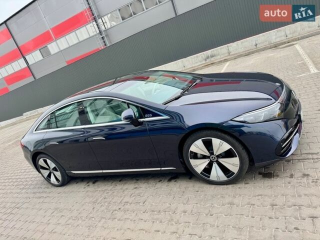 Синій Мерседес EQS, об'ємом двигуна 0 л та пробігом 40 тис. км за 83800 $, фото 1 на Automoto.ua