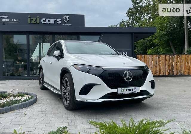 Білий Мерседес EQS SUV, об'ємом двигуна 0 л та пробігом 14 тис. км за 76000 $, фото 1 на Automoto.ua